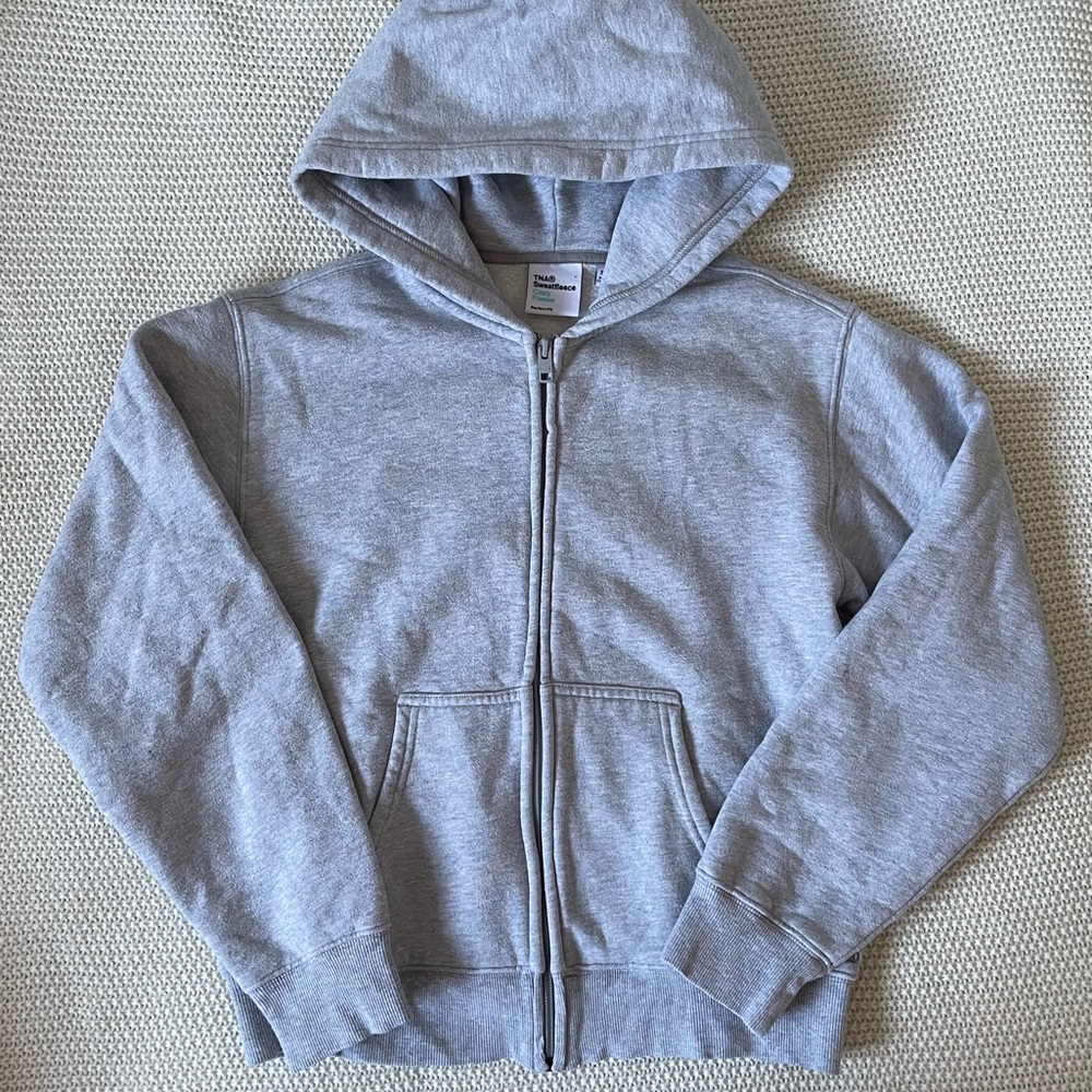 Aritzia / TNA Grey Zip Hoodie